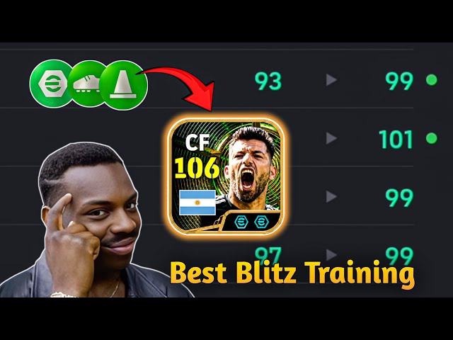 Free Blitz Curler Sergio Agüero Best Build! 😱 Blitz Curler & CF Training Guide | eFootball 2026