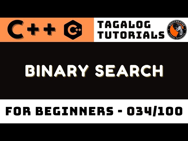 C++ Binary Search Explained (How Fast Searching Works Step by Step)