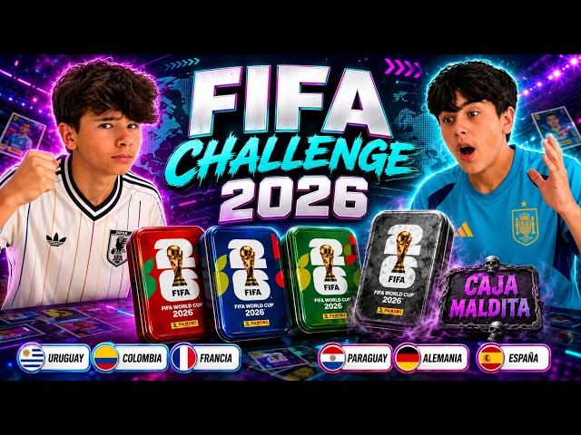 LA CAJA MALDITA! 🏆⚽ RETO sobres de CROMOS del Mundial 2026