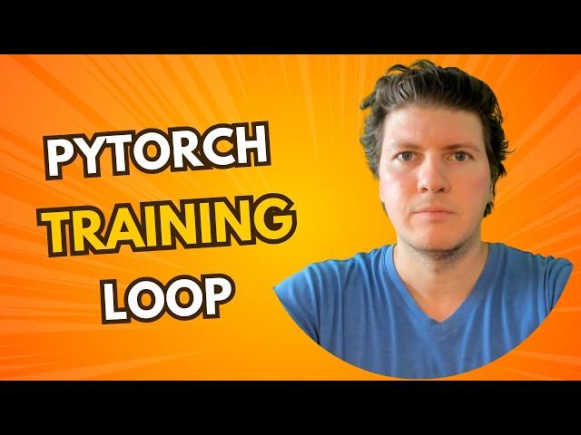 PyTorch training loop