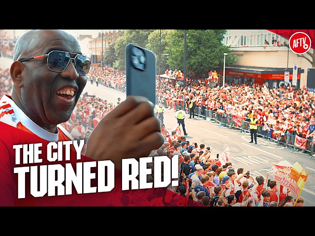 The Day London Turned Red! Arsenal’s Champions Parade Like Never Before