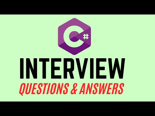 Top 25 C# Interview Questions and Answers for 2026