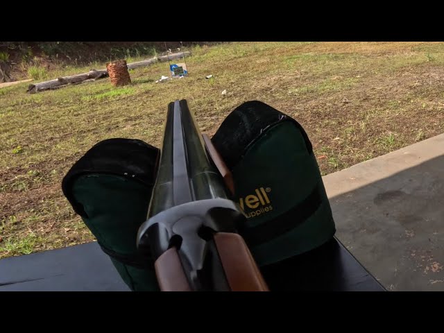 Grouping test for Boito A-680 full choke shotgun and Reuna 36!