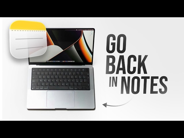 How to Go Back on Notes Mac