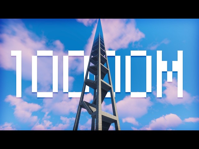 Climb 10,000m of stairs in Minecraft