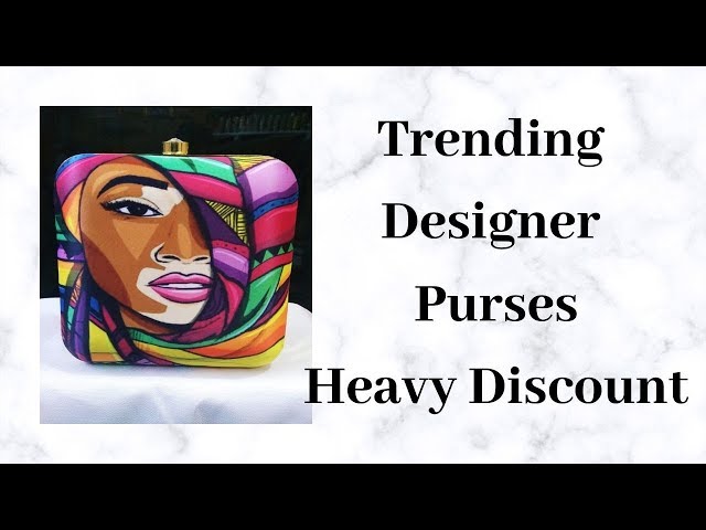 Party Clutches haul under 1000 | Designer clutches I Purses online |Trinetra Art Studio