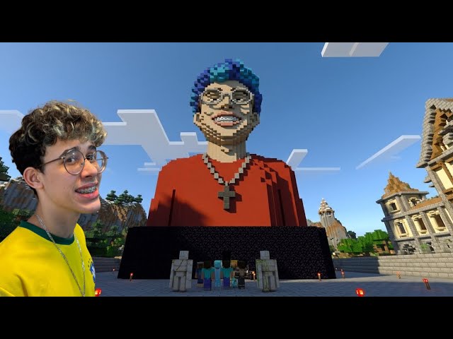 BUILD BATTLE IN THE MINECRAFT WORLD