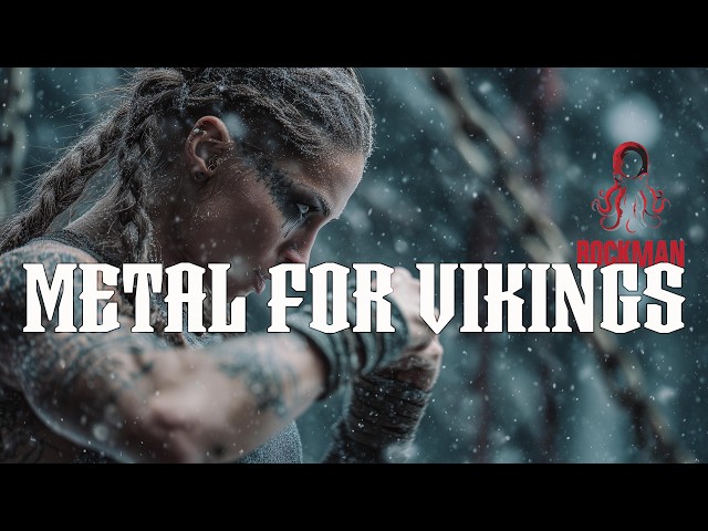 🔥 Metal For Vikings ★ 30 minutes Nordic Industrial Metal Workout Music 🔥