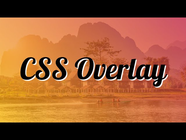 Background Images With Gradient Overlay Using CSS | #DeveloperHub