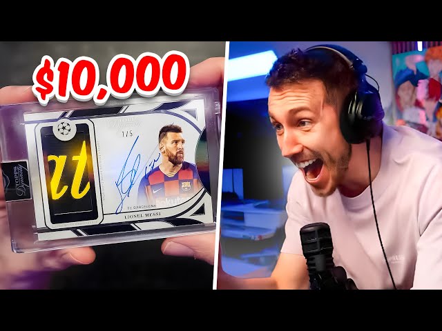 I PACKED A $10,000+ MESSI CARD! (Topps Dynasty)