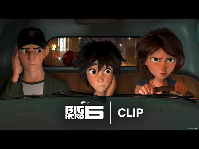 Aunt Cass Crashes Out | Big Hero 6 Official Clip