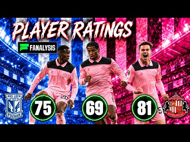 BETTER PERFORMANCE BUT FRUSTRATING RESULT | Lech Poznan 1-1 Sunderland Match Review and Ratings