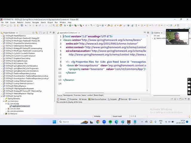 Day 47   Spring Basics  Spring Boot   MS By Nataraj Sir720P HD