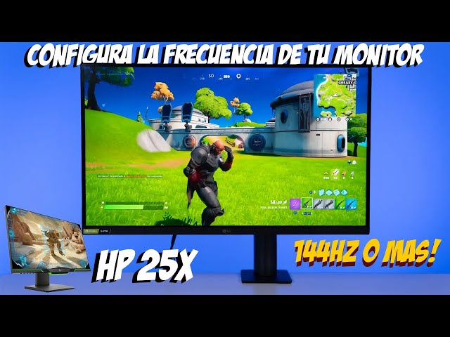 ACTIVA LA MAYOR FRECUNCIA DE VELOCIDAD EN TU MONITOR (ACTIVA TUS 144 Hz O MAS!)