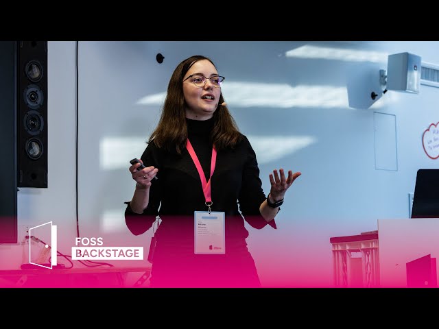 Miruna Muscan – Building Resilience:UX Strategies for Crisis-Responsive Tech #FOSSBack
