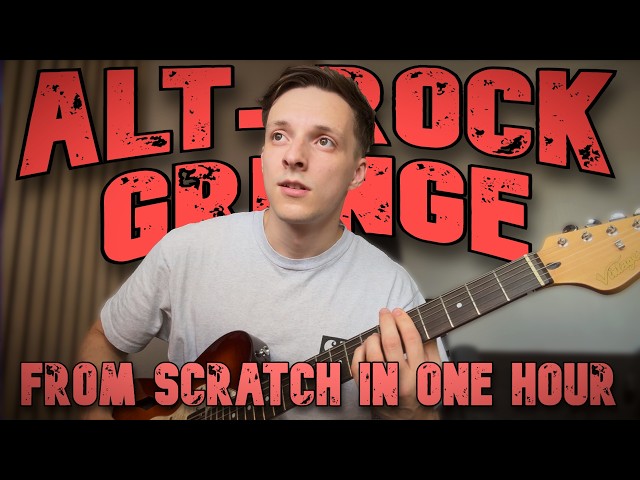Making more grunge/alt rock from scratch in ONE HOUR