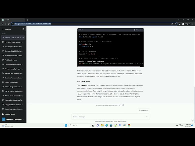 python reduce method works with length of 2 list but not with length with 3 or more