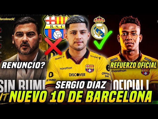 SERGIO DÍAZ IS THE NEW BSC #10! OFFICIAL: TOMÁS RODRÍGUEZ IS A NEW BSC SIGNING! DID ANTONIO ÁLVAR...