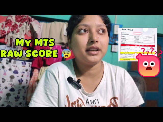 MTS Answer Key Out || My Score 🙃