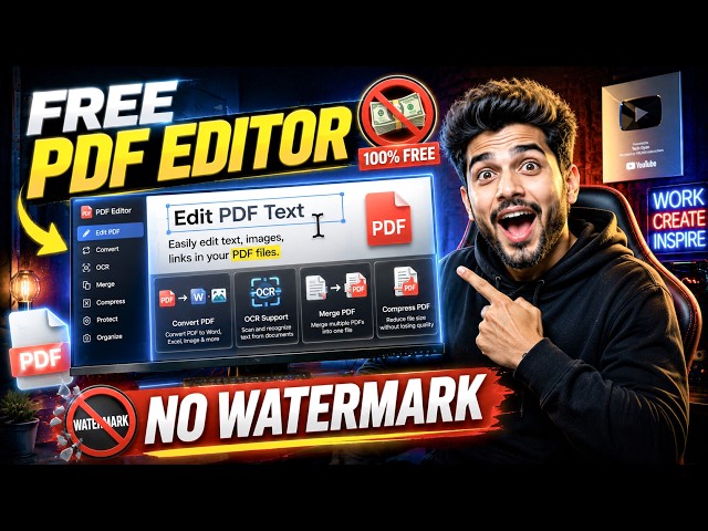 Best FREE PDF Editor in 2026 (No Watermark) | Stirling PDF Review