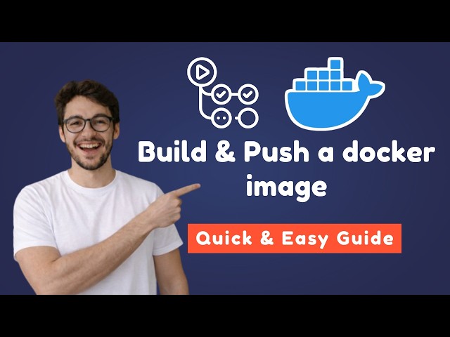 How to build and push a docker image using github actions | Github Actions CI CD Tutorial