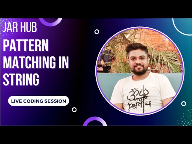 Pattern Matching in String in Java