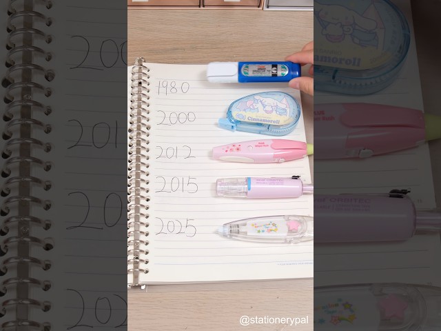 Correction tapes from different eras. #shorts