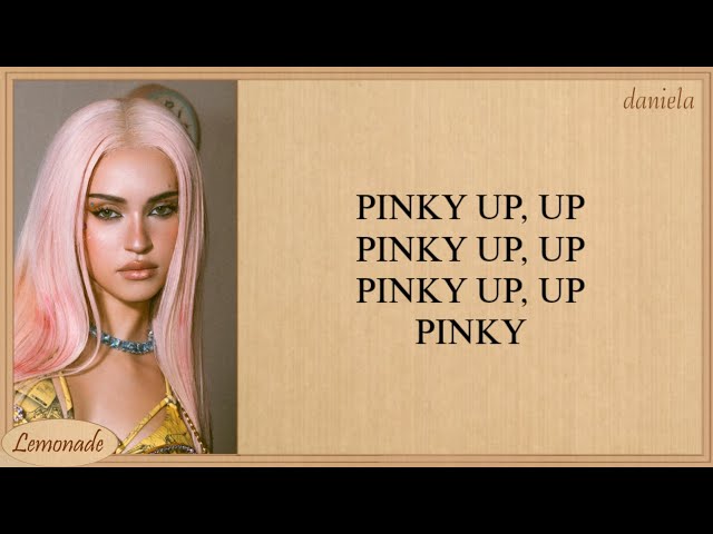 KATSEYE PINKY UP Lyrics
