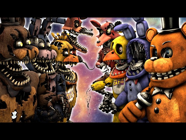 [SFM FNaF] Nightmare VR vs Withered