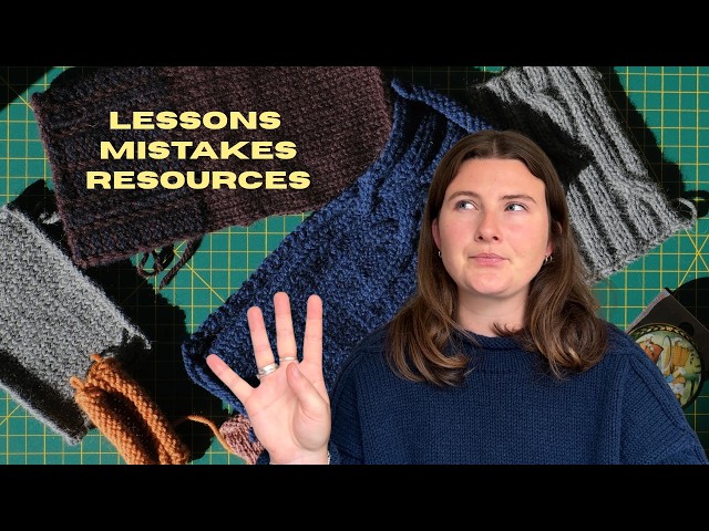 what I learned from designing & publishing my first knitting pattern
