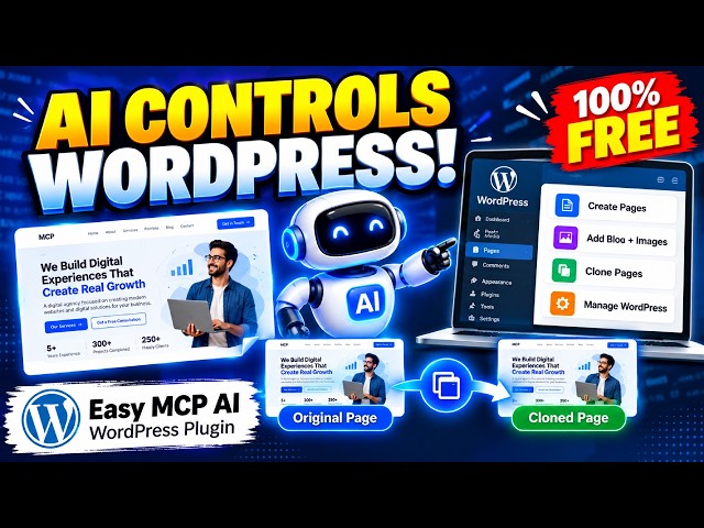 Manage Your Entire WordPress Site With AI (It's Free!)