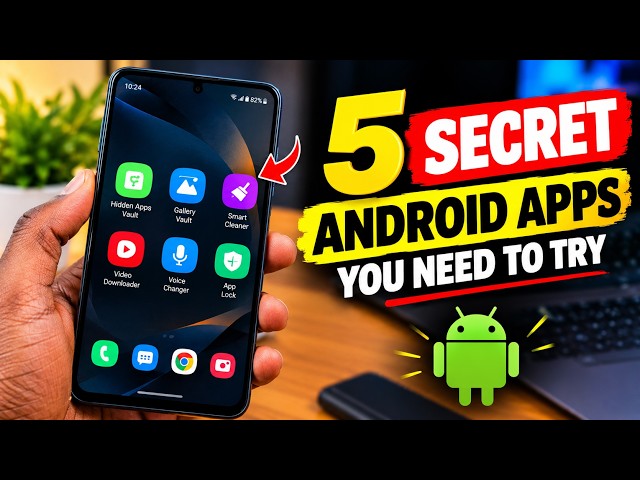 5 Secret Android Apps You Need to Try🤯
