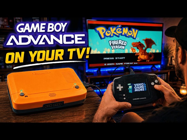 I Turned a Game Boy Advance Into an HDMI Console — No Soldering!