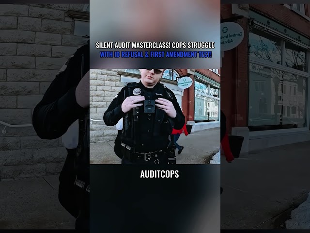 Silent Audit Masterclass! Cops Struggle with ID Refusal & First Amendment Test!