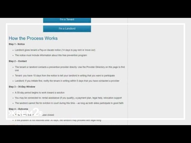 City of Spokane launches new eviction prevention resources webpage