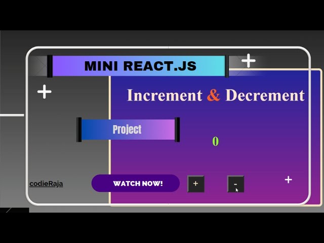 React.js Mini Project 2023 | ReactJS Hooks | useState( ) | JSX