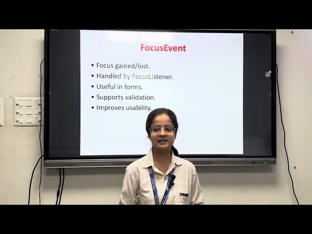 Activity: Event Handling in JAVA | JAVA Programming | By Somya Raj