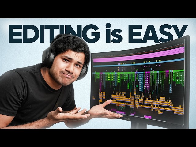 Making Video Editing SO Easy anyone can MASTER it !
