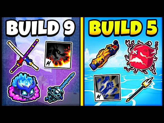 Top 10 Best META Builds In Blox Fruits..
