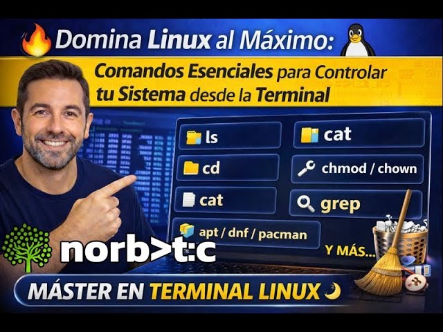 🔥 Domina Linux al Máximo: Comandos Esenciales para Controlar tu Sistema desde la Terminal: ls