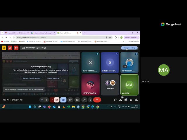 Week-6_SWU: Jointly Continuous Random Variables - Statistics II