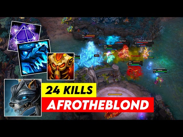 HON REBORN Predator - Afrotheblond - 24 KILLS