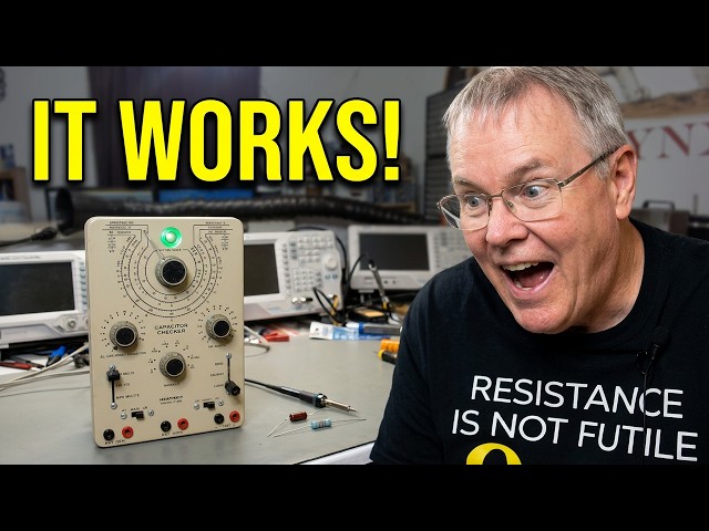 Restoring Broken Vintage Test Gear | Heathkit IT 28 Continues
