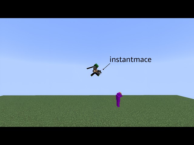 how to instant mace without hacks [java]