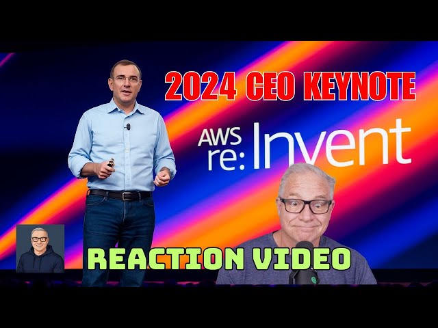 AWS re:Invent Keynote Reaction Video