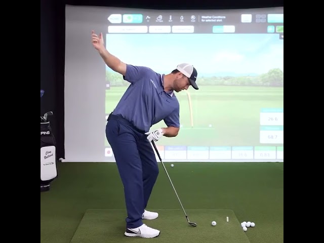 Stay in your golf posture with this one simple move