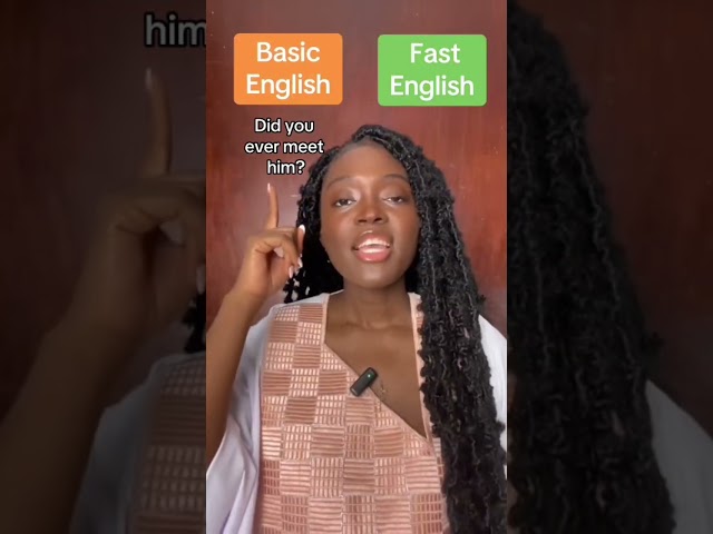 Basic vs Fast English