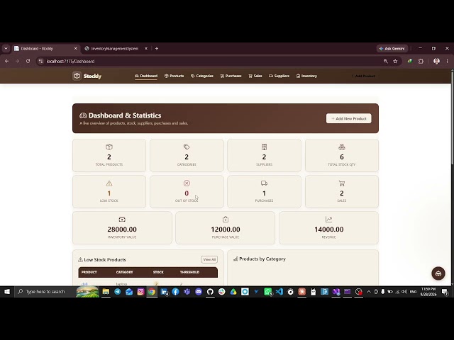 CS50x Final Project - Inventory Management System
