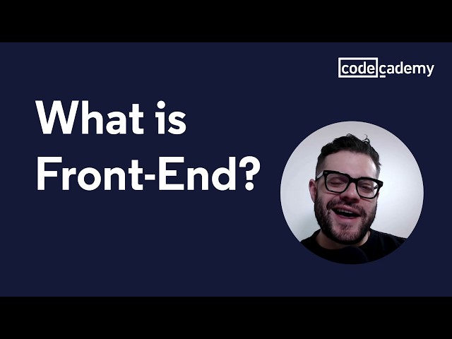 What is front-end?