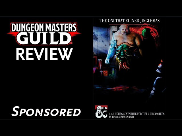 DMs Guild Review - The Oni That Ruined Jinglemas [Sponsored]